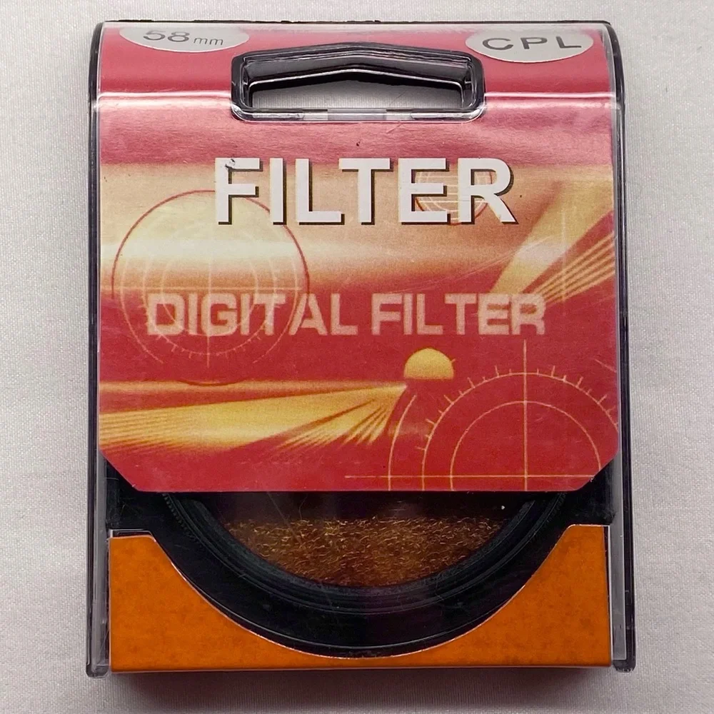 2 Digital Filters For 58 mm Lens Camera (Lot Of Two)